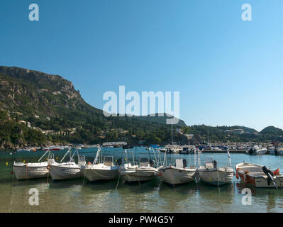 Alipa Beach, Paleokastritsa, Corfu, Ionian Islands, Greece. Stock Photo