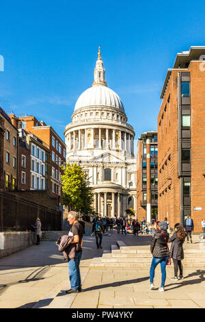 A typical view in London Stock Photo