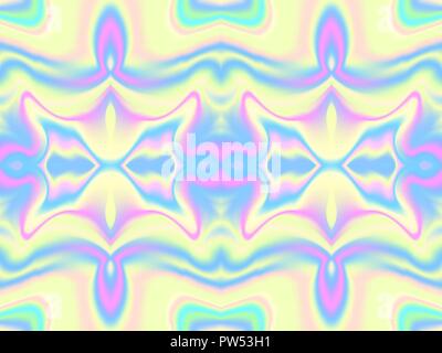 Saturate holographic seamless texture background Stock Vector