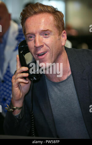 Damian Lewis and Helen McCrory taking part in the BGC Annual Global Charity Day 2018 - London  Featuring: Damian Lewis Where: London, United Kingdom When: 11 Sep 2018 Credit: WENN.com Stock Photo