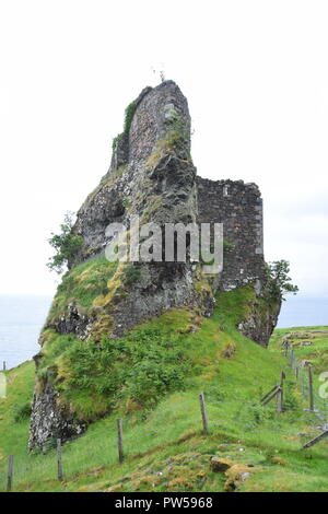 Brochel Castle, Isle of Raasay, Skye, Scotland Stock Photo