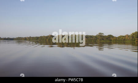 amazon river, puerto nariño, Colombia Stock Photo