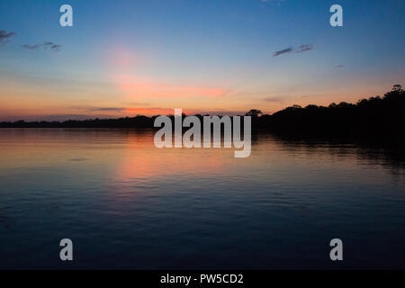 amazon river, puerto nariño, Colombia Stock Photo