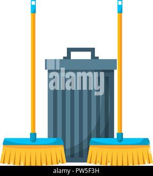 cleaning products and supplies Stock Vector