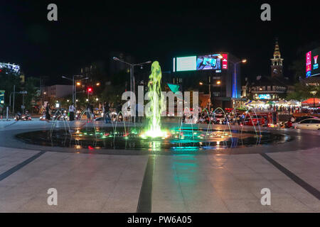 Fountain in chiang mai Stock Photo