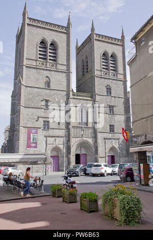 Saint-Flour Cathedral Stock Photo