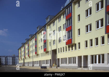 Wien, Wohnbau der 1980er Jahre Stock Photo