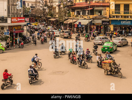 City of Hanoi North Vietnam Stock Photo