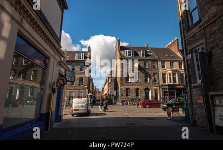 Rose Street, Edinburgh, Scotland, United Kingdom Stock Photo