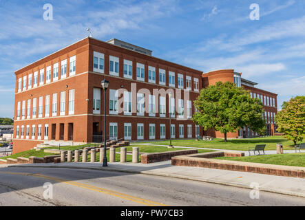 Greeneville, TN, USA-10-2-18: Federal Courthouse, in downtown Greeneville. Stock Photo
