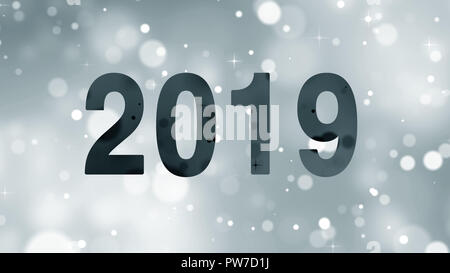 Happy new year - 2019 Stock Photo