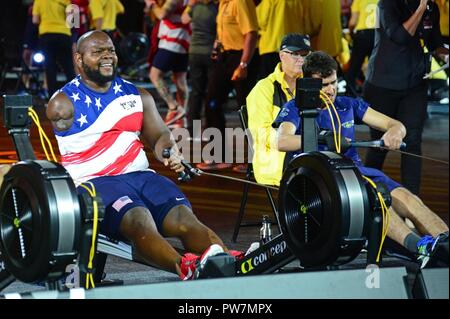 Indoor Rowing Army Army veteran Haywood Range, a former specialist from Palm Beach, Fla ...