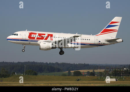 チェコ航空 Aviationtag A319-100 赤色 チェコ航空 Aviationtag A319-100 赤色