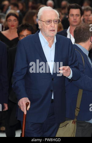 King of Thieves World Premiere at Vue West End, Leicester Square, London  Featuring: Sir Michael Caine Where: London, United Kingdom When: 12 Sep 2018 Credit: WENN.com Stock Photo