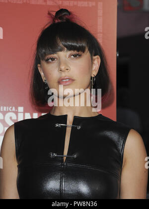 Film Premiere of Assassination Nation  Featuring: Charli XCX Where: Los Angeles, California, United States When: 13 Sep 2018 Credit: Apega/WENN.com Stock Photo