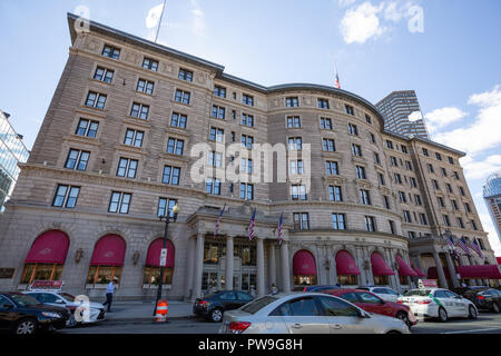 Fairmont Copley Plaza, Back Bay, Boston, MA Stock Photo