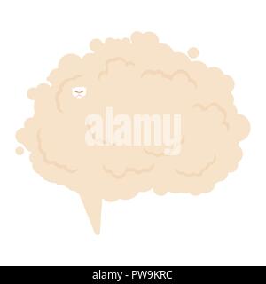 Sheep bubble speech. Place for text. Vector Stock Vector