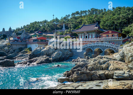 Haedong Yonggung temple in busan, south korea Stock Photo