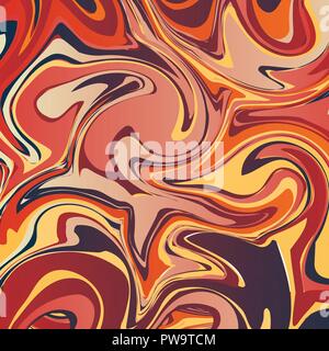 Marbling Texture design for poster, brochure, invitation, cover book, catalog. Vector illustration Stock Vector
