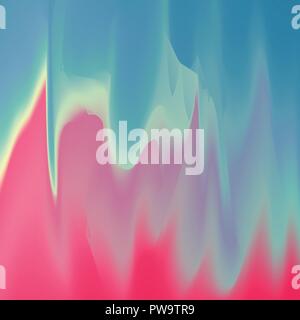 Abstract Creative Fluid multicolored blurred background Stock Vector