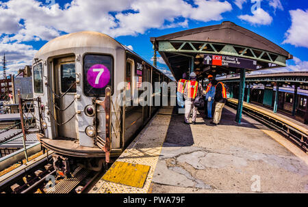 Woodside – 61st Street Subway Station Woodside Queens New York