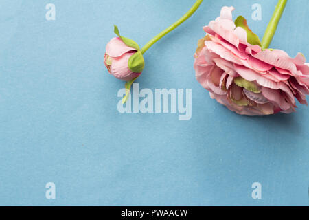 artificial flowers closeup Stock Photo