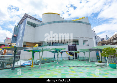 Bangkok Art and Culture Centre is travel place and public city gallery hall for artist display arts. 13 September 2018. Bangkok, Thailand. Stock Photo