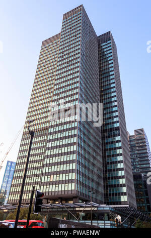 Euston Tower on Euston Rd, London, UK Stock Photo