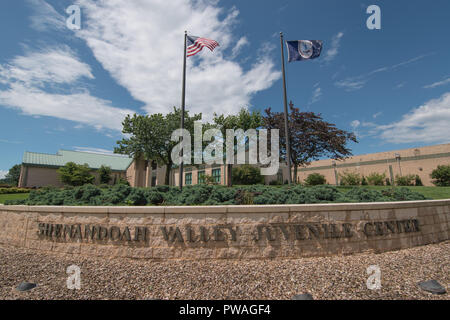 June 24, 2018 Staunton, Virginia USA Shenandoah Valley Juvenile Center