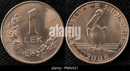 lek coin, Albania, 2008 Stock - Alamy