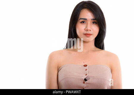 Studio shot of young Asian transgender woman Stock Photo