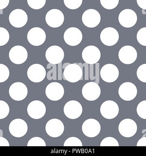 Seamless polka dots pattern texture background Stock Photo