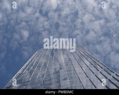 Glass office tower, 1021 W. Hastings St,, Vancouver, BC, Canada, Brian Martin RMSF, large file size Stock Photo