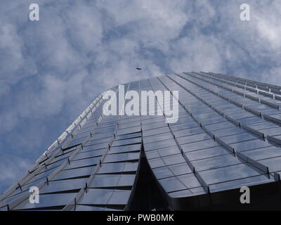 Glass office tower, 1021 W. Hastings St,, Vancouver, BC, Canada, Brian Martin RMSF, large file size Stock Photo