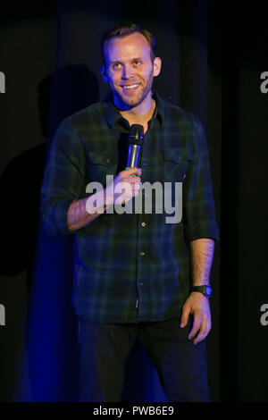 Huntington, New York, USA. 13 October 2018. Comedian Bryan McKenna performs at the Paramount on October 13, 2018 in Huntington, New York. Credit: Debby Wong/Alamy Live News Stock Photo