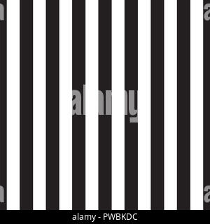 Seamless abstract black and white stripe pattern background Stock Photo