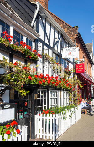 Friends Restaurant, High Street, Pinner, London Borough of Harrow, Greater London, England, United Kingdom Stock Photo