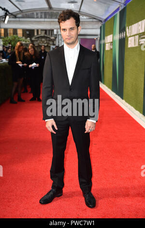 Michael Moshonov attending the Little Drummer Girl Premiere as part of the BFI London Film Festival, at the Embankment Garden Cinema in London. Sunday October 14th, 2018 Stock Photo