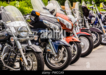 Motorcycles   Bolton, New York, USA Stock Photo