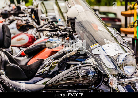 Motorcycles   Bolton, New York, USA Stock Photo