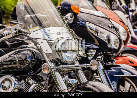 Motorcycles   Bolton, New York, USA Stock Photo