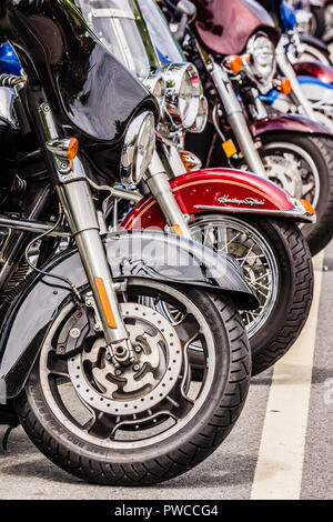 Motorcycles   Bolton, New York, USA Stock Photo