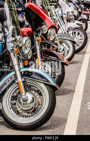 Motorcycles   Bolton, New York, USA Stock Photo