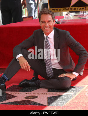 Eric McCormack Star Ceremony on the Hollywood Walk of Fame on September 13, 2018 in Los Angeles, CA  Featuring: Eric McCormack Where: Los Angeles, California, United States When: 13 Sep 2018 Credit: Nicky Nelson/WENN.com Stock Photo