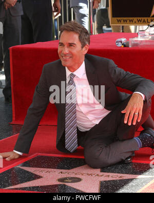 Eric McCormack Star Ceremony on the Hollywood Walk of Fame on September 13, 2018 in Los Angeles, CA  Featuring: Eric McCormack Where: Los Angeles, California, United States When: 13 Sep 2018 Credit: Nicky Nelson/WENN.com Stock Photo