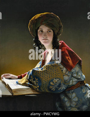 Amerling  Friedrich Von - the Young Eastern Woman Stock Photo
