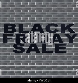 Black Friday is one of the brightest Fridays of the year, the day of discounts and sales, and it does not at all correspond to its gloomy name. Black  Stock Vector