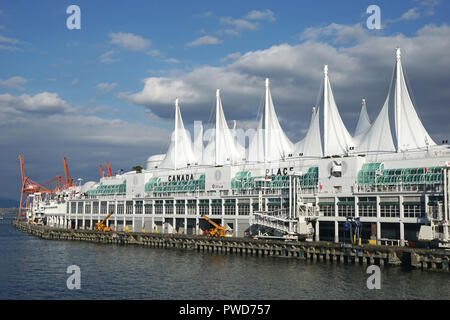 Canada Place, cruise terminal, Vancouver, Canada Stock Photo