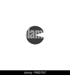 Vector icon symbol signon white background eps 10 Stock Vector
