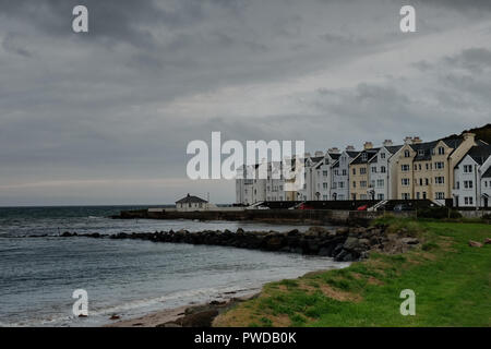 Cushendun village, a small village between Ballycastle and Cushendall in County of Antrim, Northern ireland Stock Photo